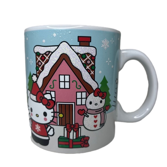 Hello Kitty Holiday New Hello Kitty Christmas 2oz Ceramic Mug